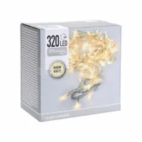 Kerstverlichting 320 LED 24m WW Trnsp - thumbnail