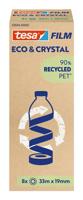 tesa ECO & CRYSTAL 59044-00000-00 tesafilm tesafilm Eco & Crystal Transparant (l x b) 33 m x 19 mm 8 stuk(s) - thumbnail
