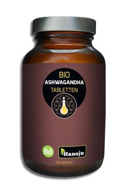 Hanoju Ashwagandha organic 500mg 600 Tabletten