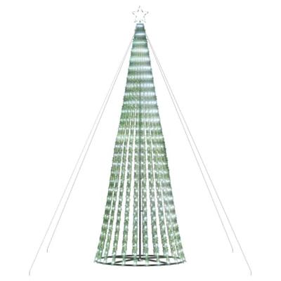 VidaXL Led-kerstboom 1028 leds koud wit 403 cm
