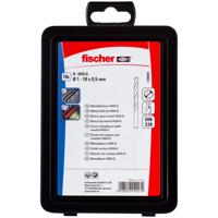 Fischer 536604 HSS Metaal-spiraalboorset 19-delig DIN 338 1 set(s) - thumbnail