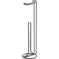 Metaltex toiletrolhouder voor 3 rollen 58x15 cm zwart - thumbnail