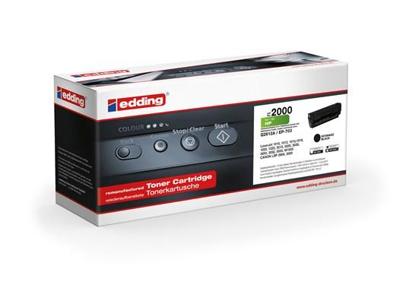 Edding Toner vervangt Canon, HP 12A Compatibel Zwart 2000 bladzijden EDD-2000 18-2000