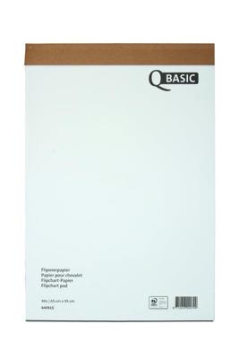 Flipoverpap qbasic 65x95cm blanco/ruit 74gr