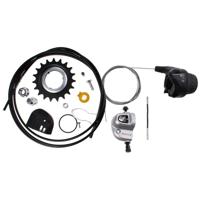 Shimano Onderdelenset nexus 3 remnaaf 12-delig zwart - thumbnail