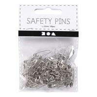 Creativ Company Https://www.cchobby.nl/veiligheidsspelden-l-22-mm-dikte-0-6-mm-zilver-100-stuk-1-doos - thumbnail