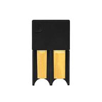 D&apos;Addario Woodwinds DRGRD4ACBK doosje voor rieten zwart - thumbnail