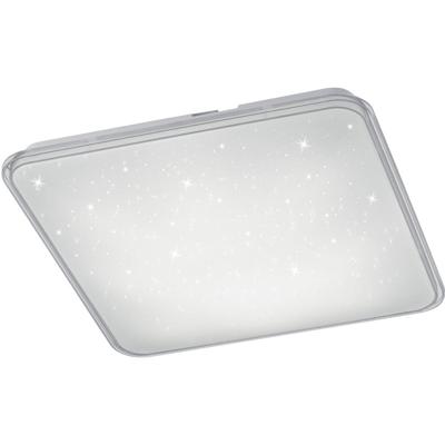 Led Plafondlamp - Trion Cintro - 21w - Natuurlijk Wit 4000k - Dimbaar - Vierkant - Mat Wit - Kunststof Led Plafondlamp - Trion Cintro - 21w - Natuurlijk Wit 4000k - Dimbaar - Vierkant - Mat Wit - Kunststof