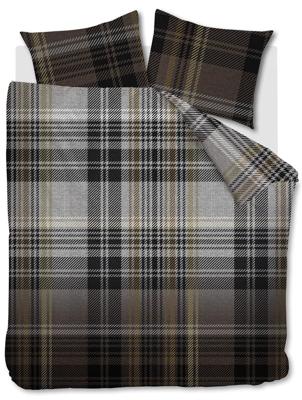 Beddinghouse Beddinghouse Hue Dekbedovertrek Brown 240x200/220 cm