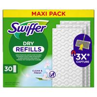 Swiffer DRY FRESH Vloerdoekjes 30 stuks - thumbnail