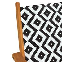 Tuinstoelen 2 st massief acaciahout - thumbnail