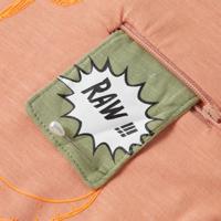 Kindershirt met korte mouwen 128 lichtoranje - thumbnail