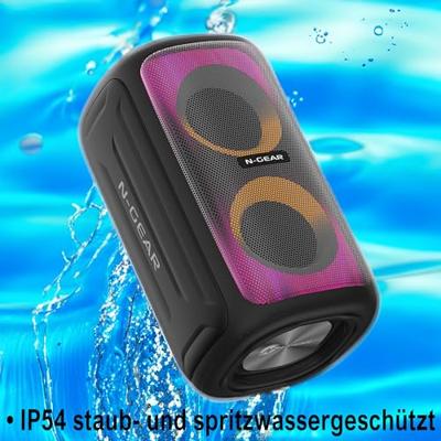 N-GEAR LGP Juke 101 - Draadloze Bluetooth Speaker - RGB Lichtshow - Partybox N-GEAR LGP Juke 101 - Draadloze Bluetooth Speaker - RGB Lichtshow - Partybox