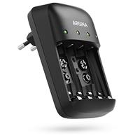 Absina X4 Batterijlader NiMH, NiCd AAA (potlood), AA (penlite), 9 V (blok) - thumbnail