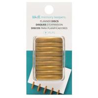 We R Makers • crop-a-dile planner discs gold 9pcs - thumbnail