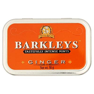 Barkleys Classic mints ginger 50 Gram