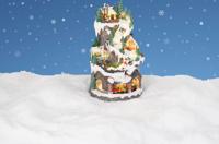 LED scenery l22b22h38 cm multi kerstverlichting Lumineo - Lumineo - thumbnail