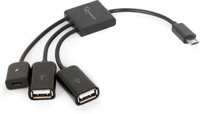 Micro USB hub voor smartphones/tablets Micro USB hub voor smartphones/tablets