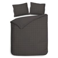 Heckett & Lane Heckett & Lane Diamante Dekbedovertrek 140x200/220 Classic Anthracite - thumbnail