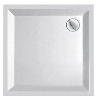 Plieger Kwadrant douchebak 80x80x5cm acryl wit 11002030983101