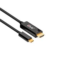 CLUB3D HDMI to USB Type-C 4K60Hz Active Cable M/M 1.8m/6 ft - thumbnail