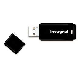 Integral USB 2.0 stick, 8 GB, zwart