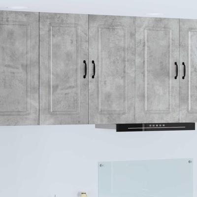 Keukenkast Kalmar Beton Grijs 80 x 31 x 80 cm Bewerkt hout