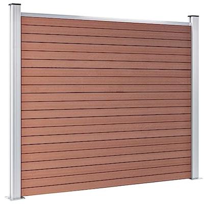VidaXL Schuttingpaneel 180x146 cm hkc bruin