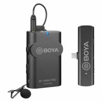 Boya 2.4 ghz lavalier microfoon draadloos by-wm4 pro-k5 voor android - thumbnail