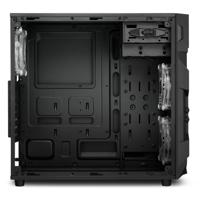 Sharkoon VG7-W RGB Midi-tower PC-behuizing Zwart - thumbnail