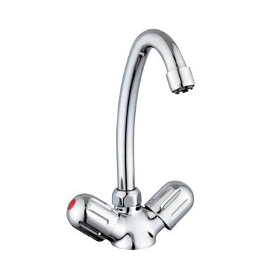 SCHÜTTE tweeknopsmengkraan peruzzi lage druk chroomkleurig