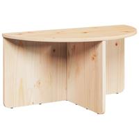 Salontafel 2 pcs Naturel 79 x 39.5 x 40 cm Massief grenenhout - thumbnail