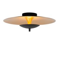 Lucide VULCAN - Plafonnière - Ø 35 cm - LED Dimb. - 1x9W 3000K - Zwart - thumbnail