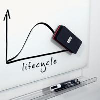 Sigel SI-BA188 Bordwisser Magnetisch 13x6x2.6 cm Zwart/Rood - thumbnail