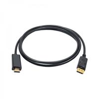Akyga AK-AV-05 HDMI-kabel Aansluitkabel DisplayPort-stekker, HDMI-A-stekker 1.8 m Zwart - thumbnail