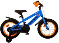 Volare rocky kinderfiets - jongens - 14 inch - blauw - thumbnail