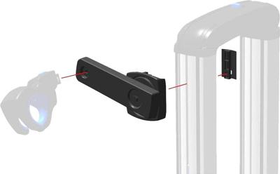 XLC CC-X61 Low Step Frame Adapter for Almada Work-E Bike Carrier