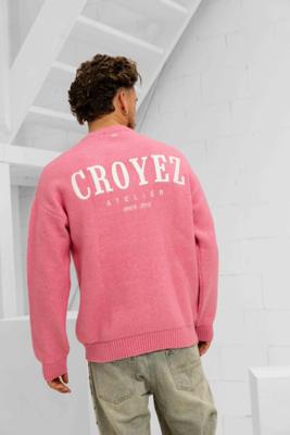Croyez Gallery Knit Sweater Heren Roze - Maat M - Kleur: Roze | Soccerfanshop