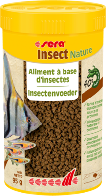 Sera Insect Nature Visvoer 250ml - Natuurlijke Ingrediënten zonder Kunstmatige Toevoegingen Sera Insect Nature Visvoer 250ml - Natuurlijke Ingrediënten zonder Kunstmatige Toevoegingen