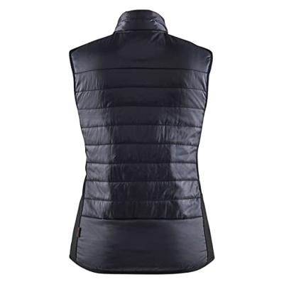 Blåkläder Dames bodywarmer gevoerd 38642030 | Zwart/Donker marineblauw | Maat L - 7330509818657