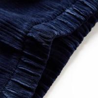 Kinderbroek 92 ribfluweel marineblauw - thumbnail