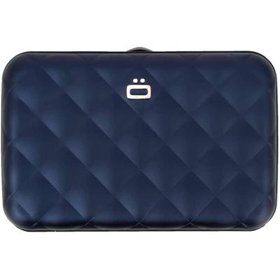 Ögon Quilted Button Navy Blauw