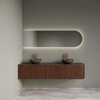 Thermostatische Badkraan BWS Sensa Thermostatisch Opbouw Knoppen Chroom - thumbnail