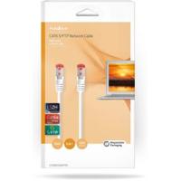 Nedis CAT6a netwerkkabel | S/FTP | RJ45 Male | RJ45 Male | 5.00 m | Rond | LSZH | Wit | Doos - CCGB85330WT50 - thumbnail