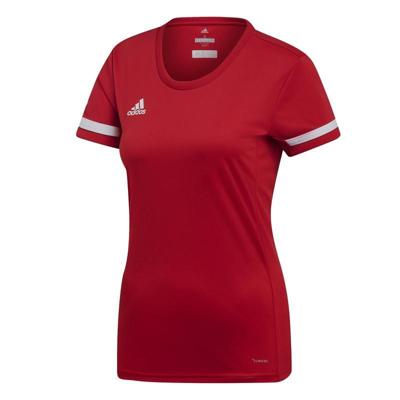 Adidas T19 Short Sleeve Tee Dames Rood
