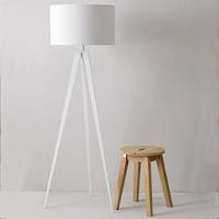 Zuiver Vloerlamp 'Tripod' 157cm, kleur Wit - thumbnail