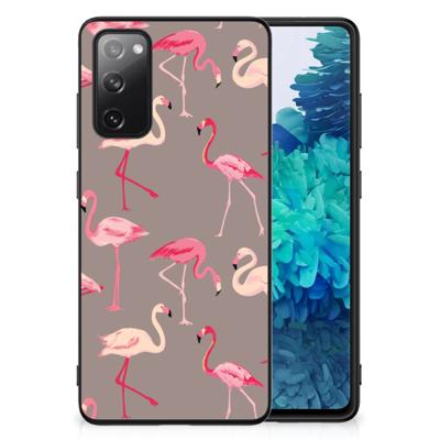 Samsung Galaxy S20 FE Dierenprint Telefoonhoesje Flamingo
