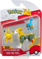 Pokemon Battle Figure Pack - Boltund, Mudkip, Pikachu - thumbnail