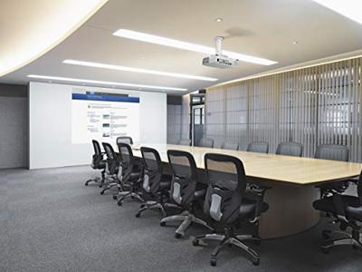 Neomounts BEAMER-C80WHITE Beamer-plafondbeugel In hoogte verstelbaar, Kantelbaar, Draaibaar Afstand vloer-plafond (max.): 15 cm Wit