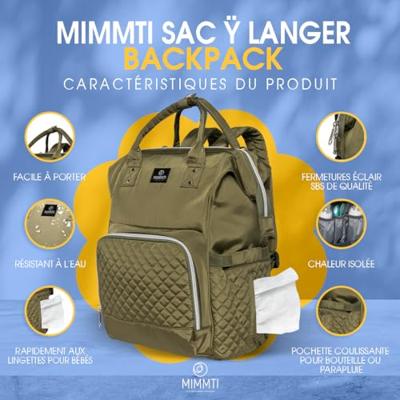 Mimmti NanaBeebi Luiertas olijfgroen
